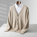 Clinton - Men's Classic V-Neck Button-Up Cardigan 1