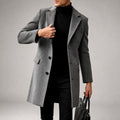 Conan - Men's Single-Breasted Notched Lapel Tailored Coat 1