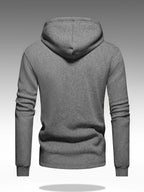 Dashiell - Men's Hooded Knit Jacket with Cargo Pockets