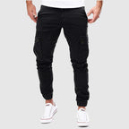 Dashiell - Men's Tapered Cargo Joggers with Drawstring Cuffs