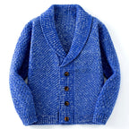 Dawson - Men's Textured Shawl Collar Knit Cardigan 3