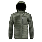 Diallo - Men's Lightweight Full-Zip Puffer Hooded Jacket 4