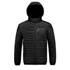 Diallo - Men's Lightweight Full-Zip Puffer Hooded Jacket 5