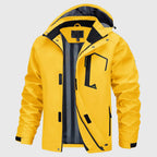 Dominic - Men's Hooded Rain Jacket with Ventilated Lining