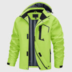 Dominic - Men's Hooded Rain Jacket with Ventilated Lining