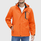 Dominic - Men's Hooded Rain Jacket with Ventilated Lining