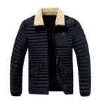 Dustin – Men's Sherpa Collar Zip-Up Winter Jacket 1