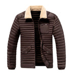 Dustin – Men's Sherpa Collar Zip-Up Winter Jacket 2