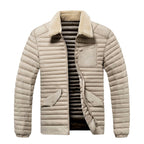 Dustin – Men's Sherpa Collar Zip-Up Winter Jacket 4