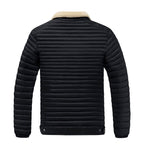 Dustin – Men's Sherpa Collar Zip-Up Winter Jacket 5
