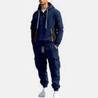 Dylan - Men's Quarter-Zip Hoodie & Cargo Jogger Set 2