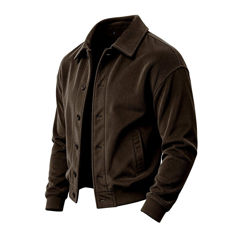 Eduardo - Men's Corduroy Ribbed Cuff Jacket 6