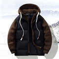 Elmer - Men’s Two-Tone Loose Fit Drawstring Hoodie Jacket 1