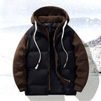 Elmer - Men’s Two-Tone Loose Fit Drawstring Hoodie Jacket 1