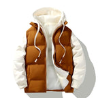 Elmer - Men’s Two-Tone Loose Fit Drawstring Hoodie Jacket 2