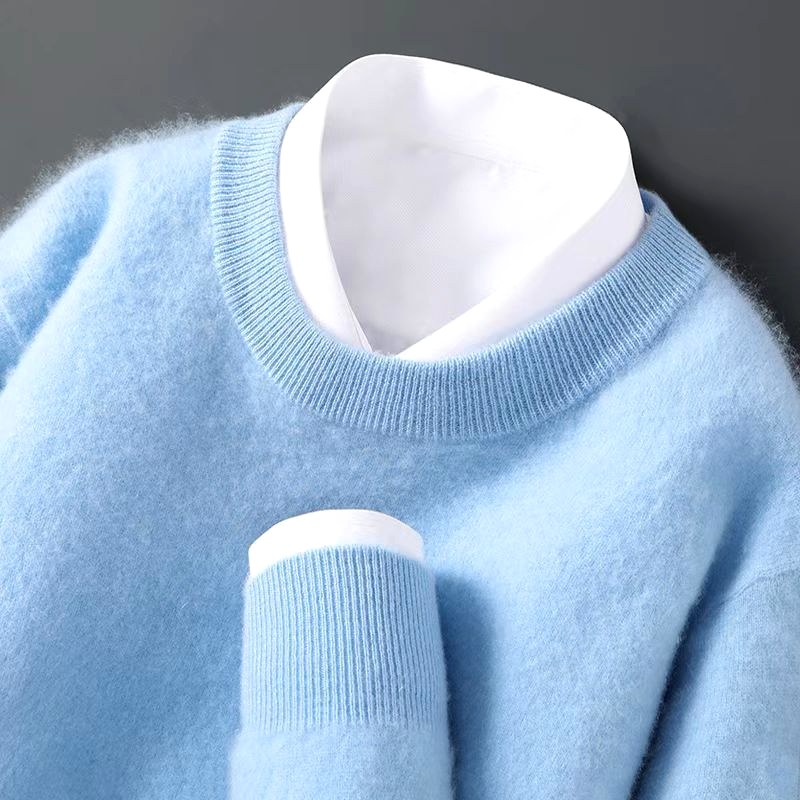 Emiliano - Men's Crewneck Loose Fit Sweater 2