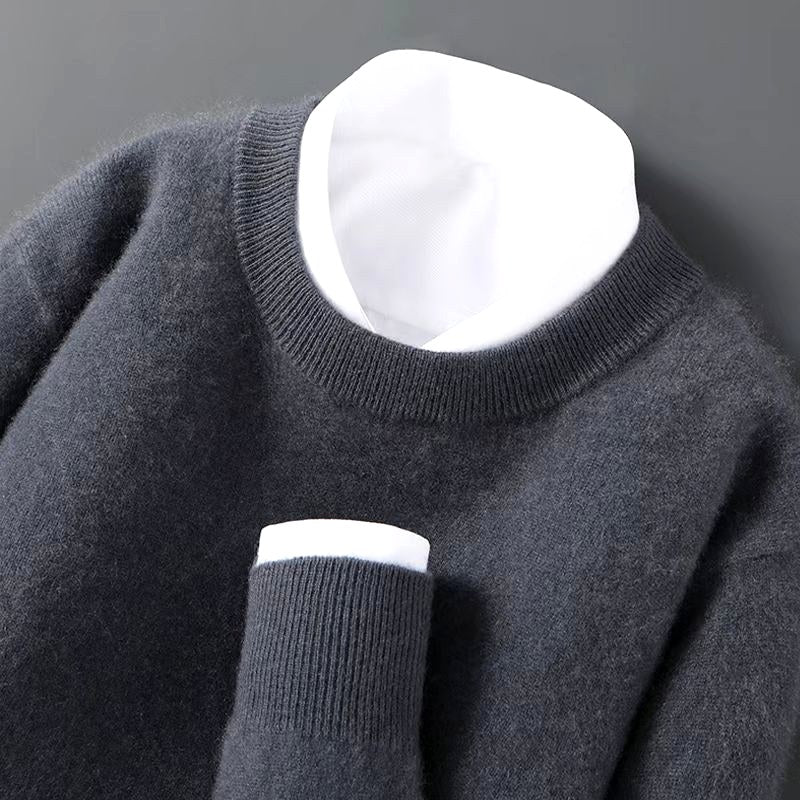 Emiliano - Men's Crewneck Loose Fit Sweater 3
