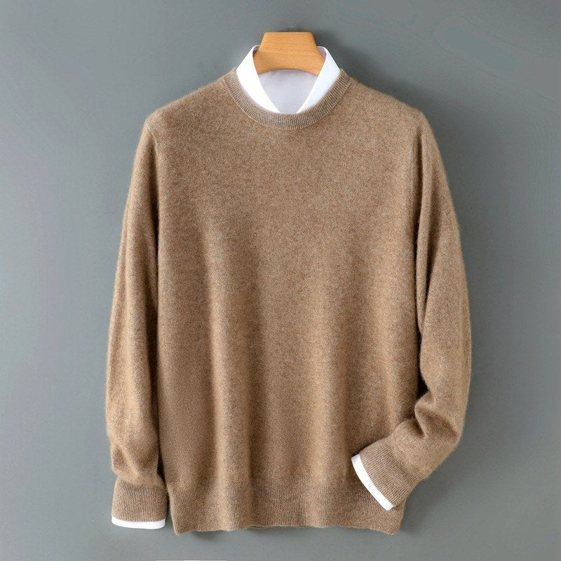 Emiliano - Men's Crewneck Loose Fit Sweater 4