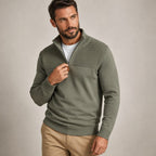 Emiliano - Men's Stand Collar Slim Fit Sweater 1