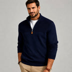 Emiliano - Men's Stand Collar Slim Fit Sweater 2