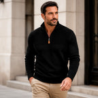 Emiliano - Men's Stand Collar Slim Fit Sweater 3