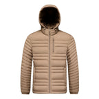 Erik - Men's Winter Hooded Puffer Jacket with Zip Pockets 1