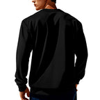 Evan - Men's Textured Crew-Neck Pocket Sweatshirt 6