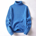 Evander - Men's Ribbed Turtleneck Pullover