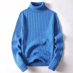 Evander - Men's Ribbed Turtleneck Pullover