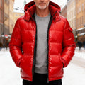 Everett - Men's Zip-Up Hooded Puffer Jacket