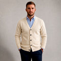 Gabriel - Men's V-Neck Slim Fit Cardigan 1