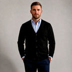 Gabriel - Men's V-Neck Slim Fit Cardigan 2