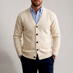 Gabriel - Men's V-Neck Slim Fit Cardigan 6
