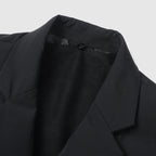 Garrison - Men's Puffer Blazer with Notch Lapels