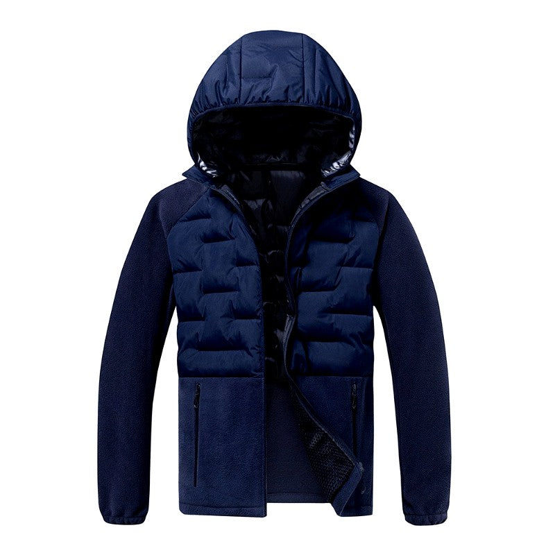 Grant – Men's Quilted Fleece Zip-Up Jacket 3
