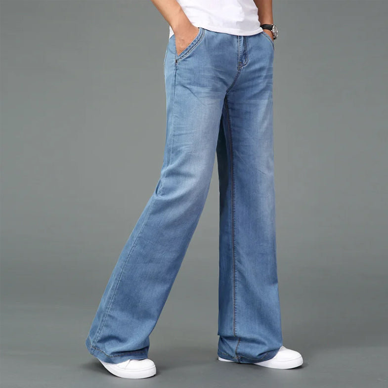 Jarrett - Men's Flared Bootcut Jeans with Reinforced Seams