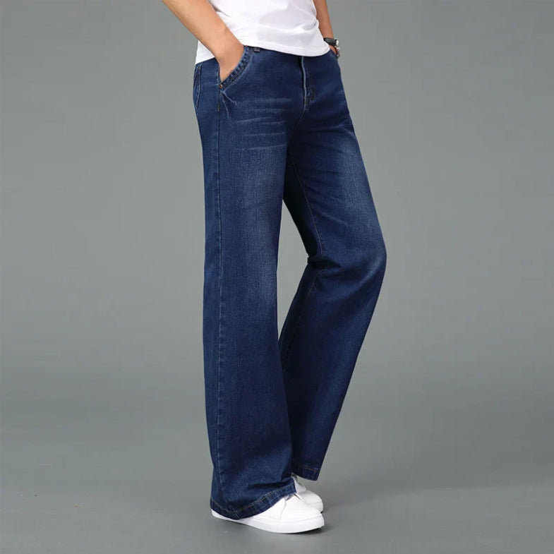 Jarrett - Men's Flared Bootcut Jeans with Reinforced Seams