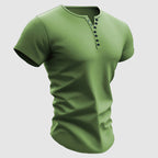 Karter - Men's Henley Short-Sleeve Shirt