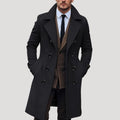 Keaton - Men's Double-Breasted Tailored Topcoat