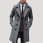 Keaton - Men's Double-Breasted Tailored Topcoat