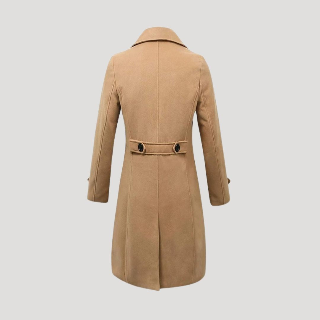 Keaton - Men's Double-Breasted Tailored Topcoat