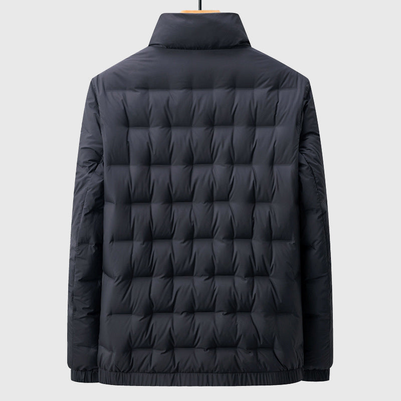 Magnus - Men's Reversible Quilted Down Jacket