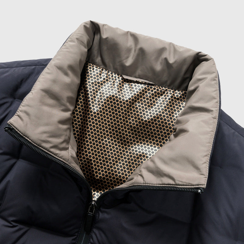 Magnus - Men's Reversible Quilted Down Jacket