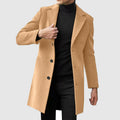 Matthias - Men's Notch-Lapel Wool-Blend Coat