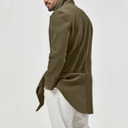 Nicolas - Men's Notch-Lapel Wool-Blend Overcoat