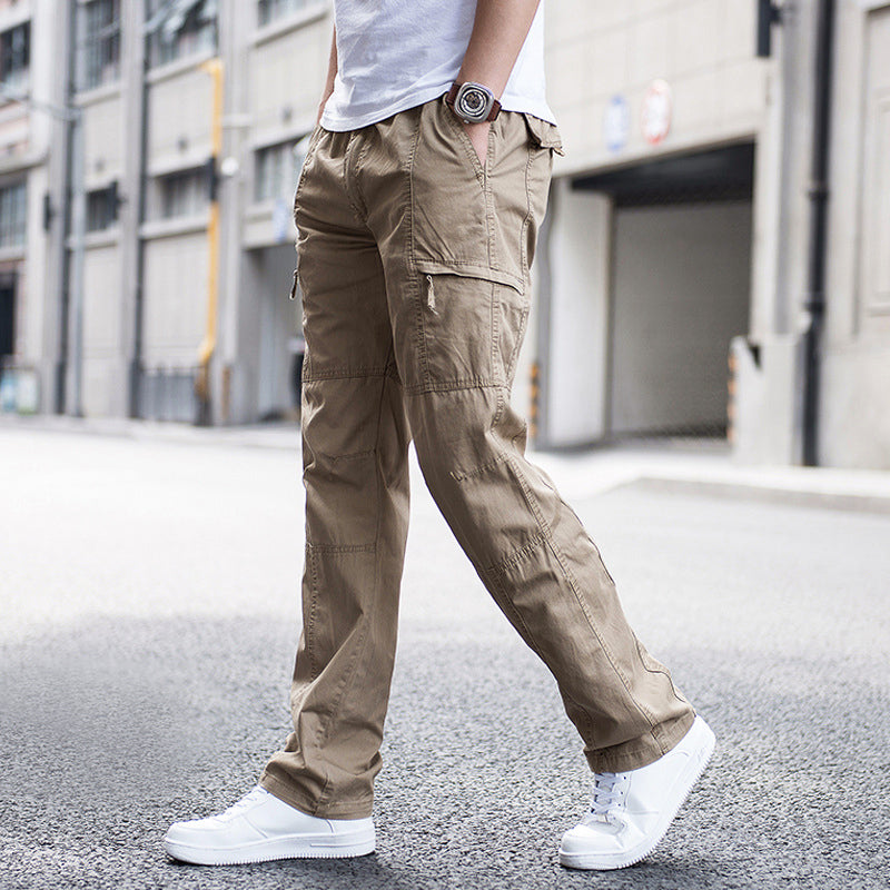 Orson - Men's Relaxed-Fit Cotton Cargo Pants
