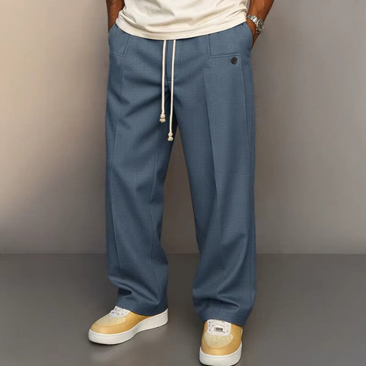 Orson - Men's Relaxed-Fit Drawstring Trousers
