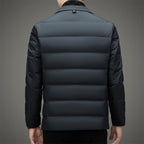 Orville - Men's Down-Insulated Blazer with Notch Lapels