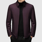 Rowan - Men's Polo Collar Down Jacket with Zipper