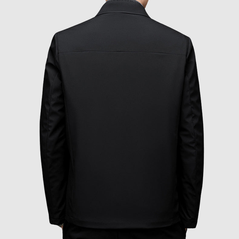 Rowan - Men's Polo Collar Down Jacket with Zipper